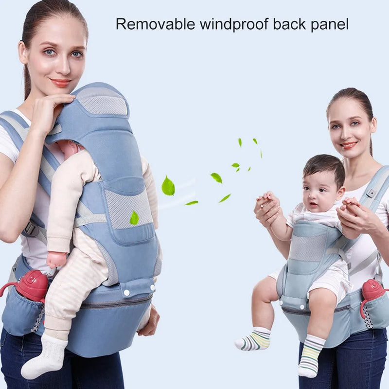 Newborn Ergonomic Baby Carrier Backpack Infant Baby Hipseat Carrier Front Facing Ergonomic Kangaroo Baby Wrap Sling Travel