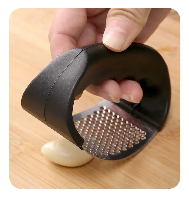 Stainless Steel Garlic Press Manual Garlic Maker Kitchen Multifunctional Household Shoot Garlic Crush Squeeze Garlic Tools