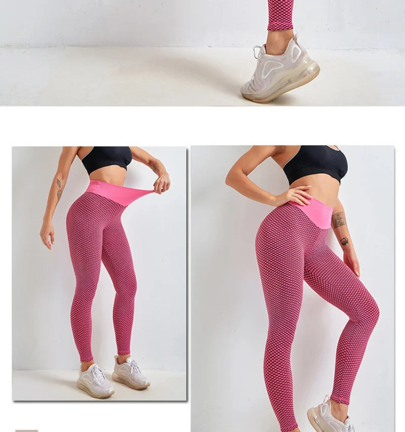 Fashion Tik-Tok Ladies High Waisted Tight Sport Workout Butt Lift Yoga Pants Tik Tok Fitness Custom Leggings For Women