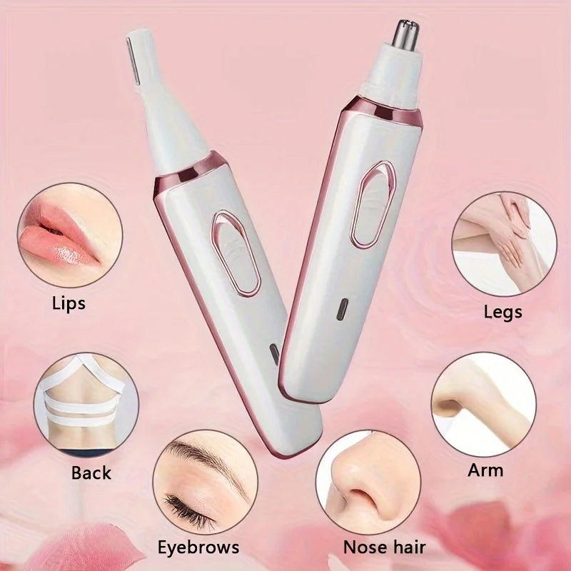 4 In 1 Electric Lady Shaver, Body Hair Removal Epilator, Painless Cordless Trimmer Razor, Gifts For Women