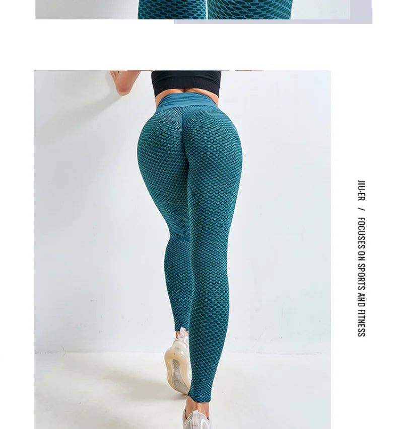 Fashion Tik-Tok Ladies High Waisted Tight Sport Workout Butt Lift Yoga Pants Tik Tok Fitness Custom Leggings For Women