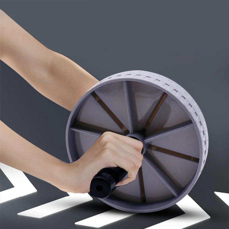 Workout AB Roller Wheel Non-slip Abdominal Wheel No Noise Abdominal Trainer Exercise Wheel Strengthen Muscle Exercise Equipment