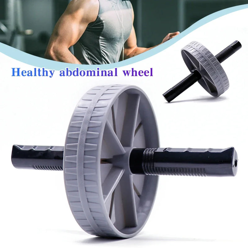 Workout AB Roller Wheel Non-slip Abdominal Wheel No Noise Abdominal Trainer Exercise Wheel Strengthen Muscle Exercise Equipment